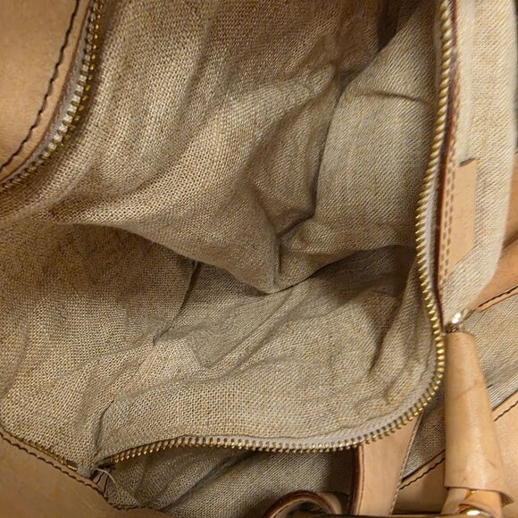 Gucci White Flora Horsebit Handbag Large Authentic Flower Butterfly Cricket - Picture 12 of 16